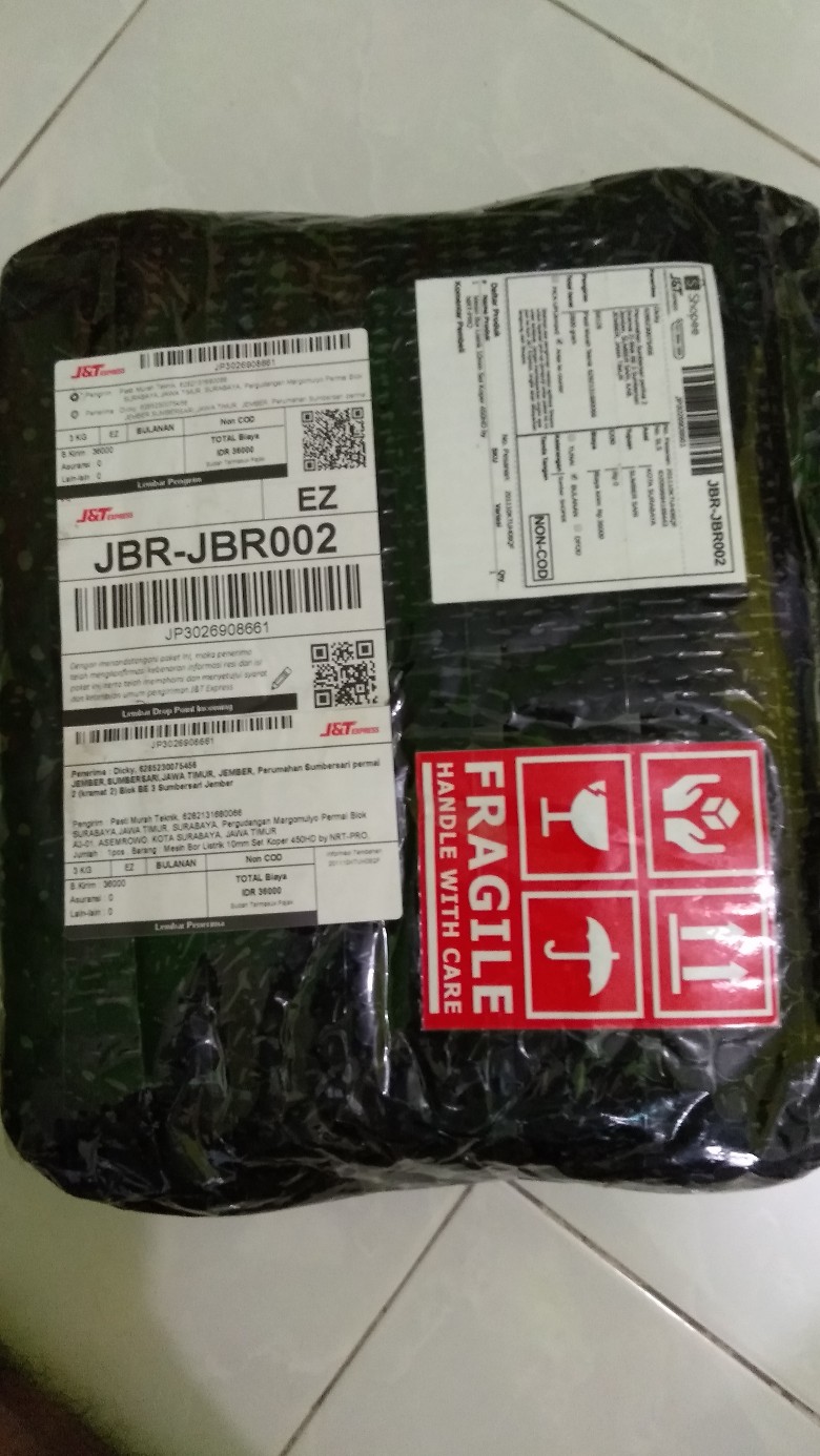 Mesin Bor Listrik 10mm Set Koper 450hd By Nrt-pro