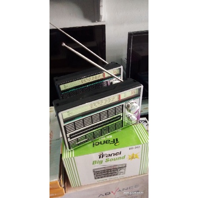 RADIO 3 BAND FM/AM/SW SUPER BIG SPEKER