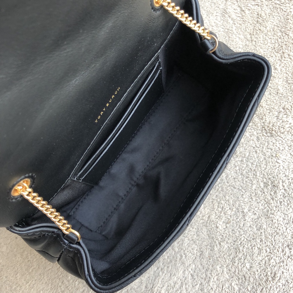 (SameDay Grab) Ori TB KIRA CHEVRON MINI size ladies shoulder bag Crossbody chain bag