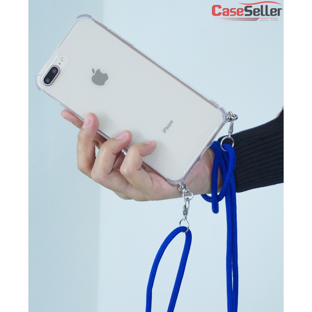 CaseSeller -  Case Anti Crack Plus Tali Color iPhone 6G 6G+ 7G 7G+ XS