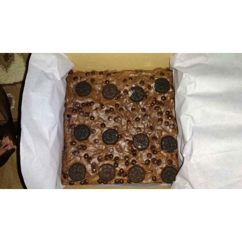 

Fudgy Brownies(Utuh)