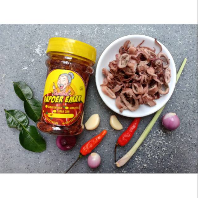 

[SAMBEL CUMI] Sambel dapoer emak varian cumi