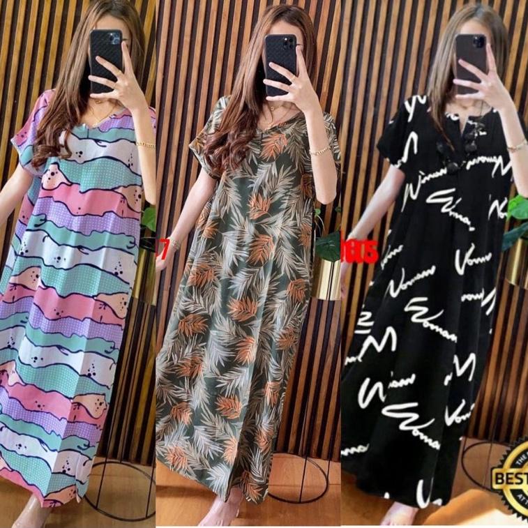 Mall Daster Panjang Bahan Rayon Halus Kekinian PANJANG PENDEK murah