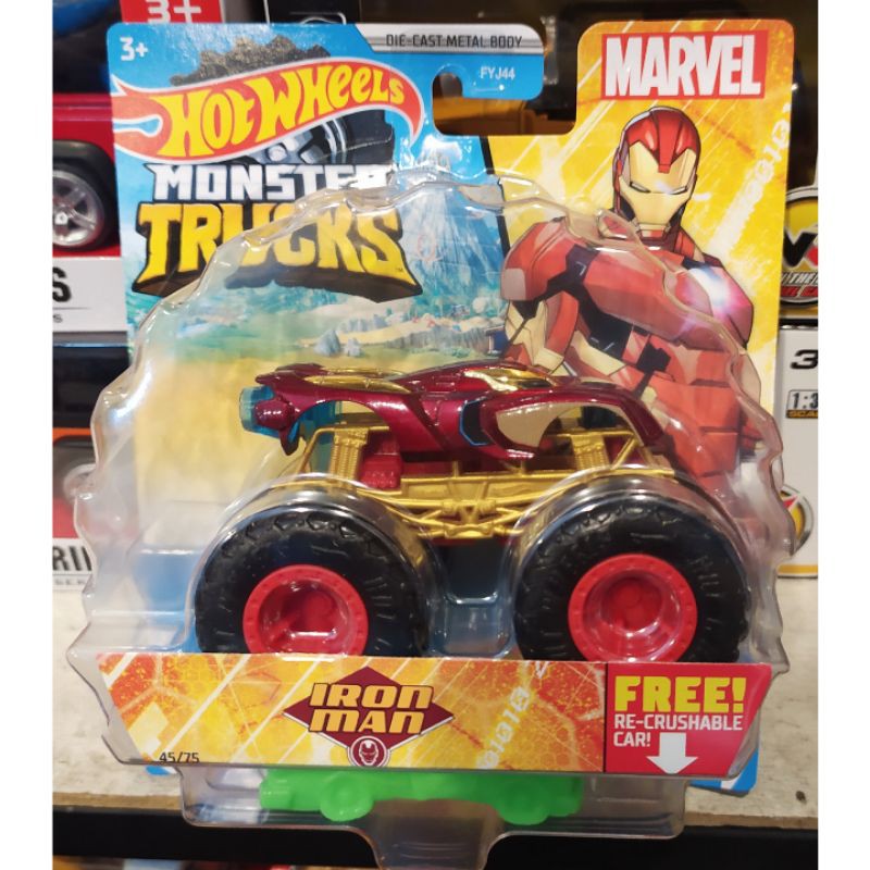 Monster Truck Hot Wheels Iron Man