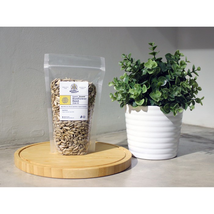 

Q1254521 Roasted Sunflower Seed / Kuaci Kupas Panggang 250G Dw51Sqs