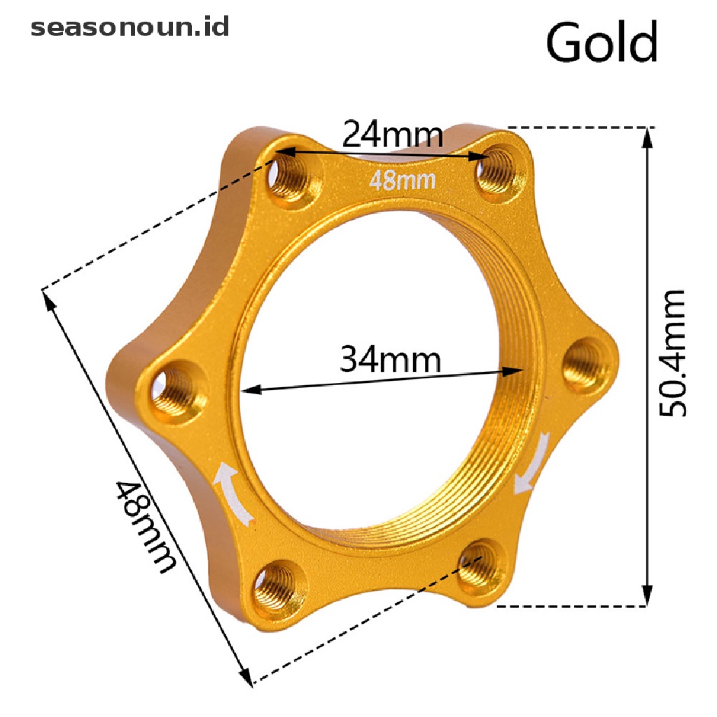 (seasonoun) Adapter Rotor Rem Cakram Sepeda