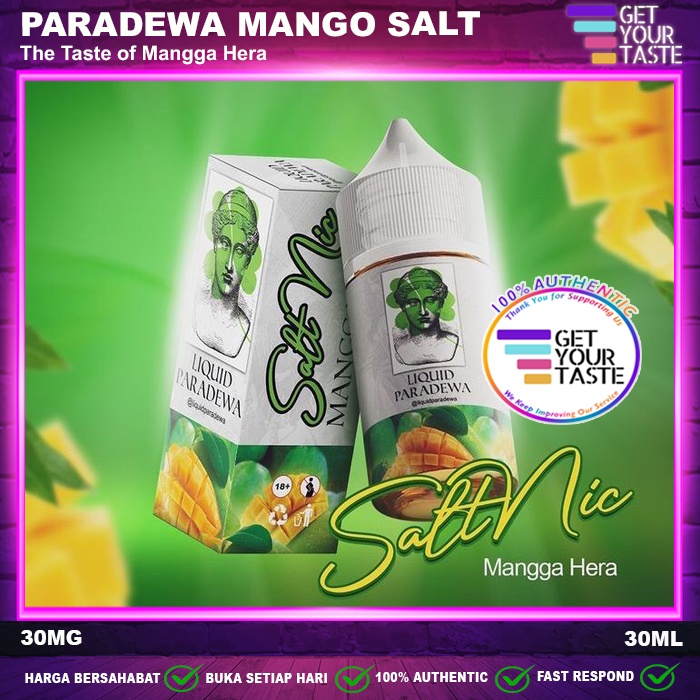 Liquid Paradewa Mangga Hera Salt Nic 30ML by Rcraft - Para Dewa Mango