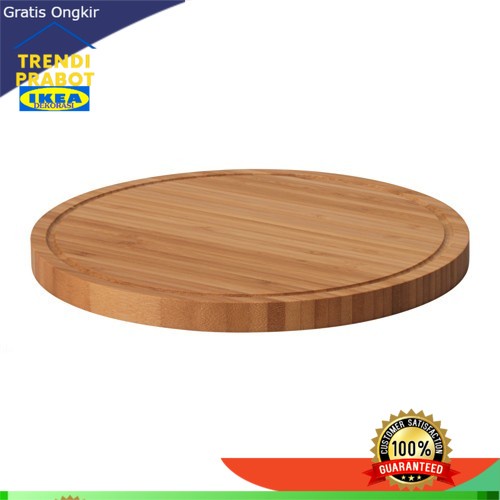 TALENAN KAYU TEBAL BULAT TALENAN DAGING IKeeea talenan bulat