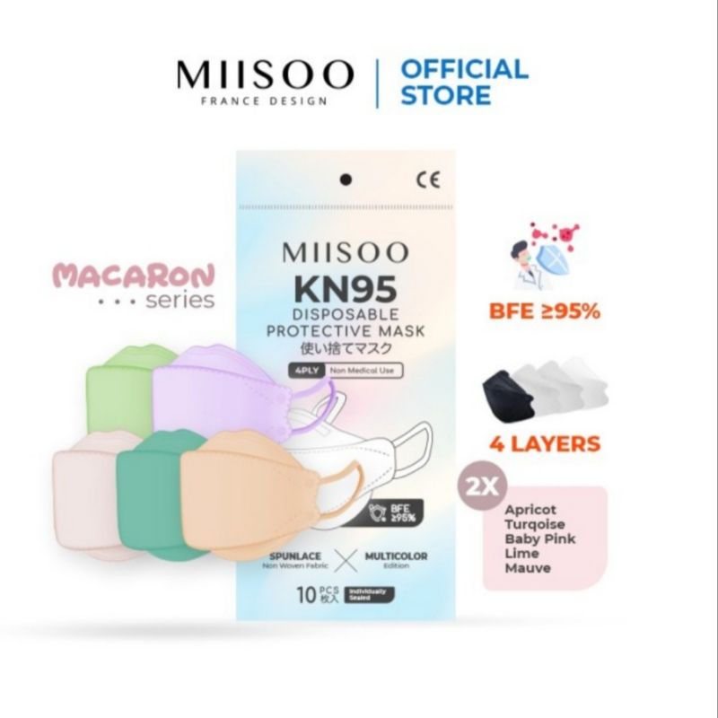 Masker Miisoo Macaroon KN95