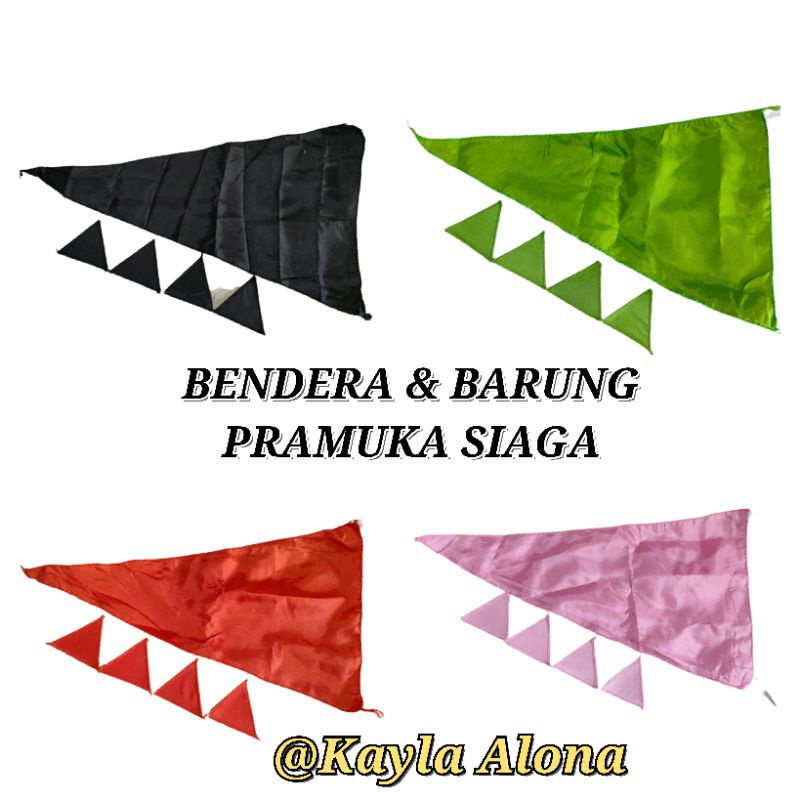 BENDERA &amp;  BARUNG PRAMUKA SIAGA