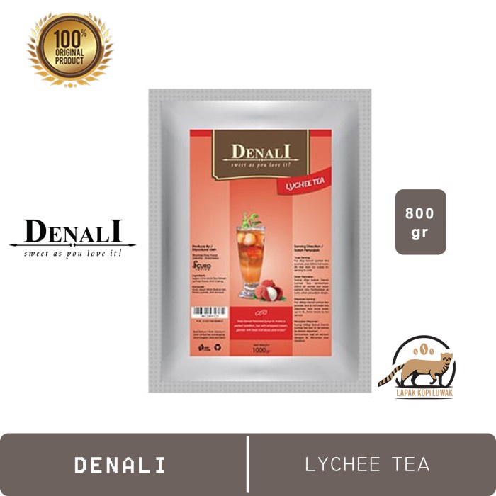 

DISKON - (BISA COD) Lychee Tea Powder merk Denali