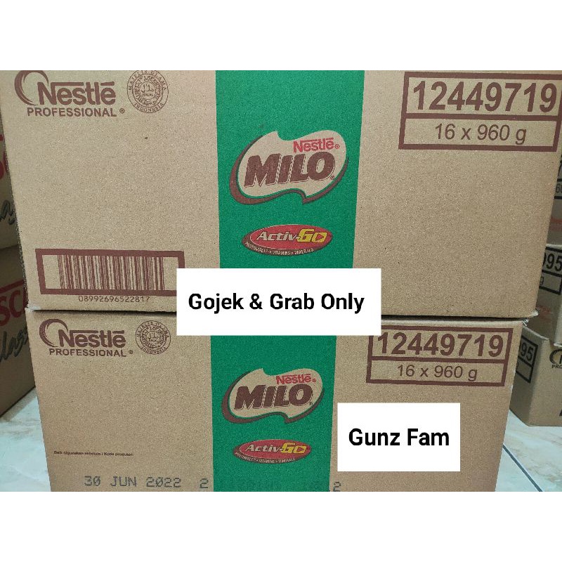 GROSIR Milo Professional Complete Mix Profesional 960gr by Nestle Professional Khusus Gojek &amp; Grab