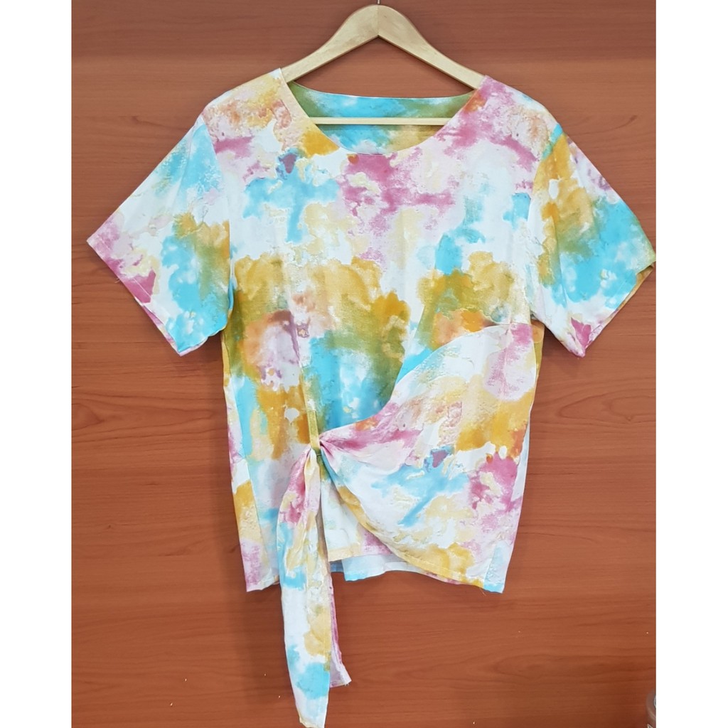 Binx Fashion Atasan Blus Jumbo / Blouse Jumbo / Atasan Wanita Jumbo 04-Variasi Corak