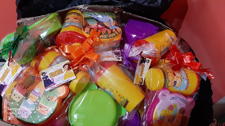 Souvenir Ultah Botol Minum Kotak Makan Mini