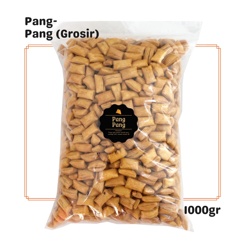 

Pang-Pang (Grosir) 1kg / Snack Cemilan Kilo Kiloan / Camilan Pang Pang Manis