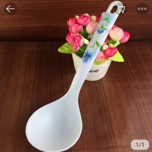 Centong sayur melamin  sendok sayur