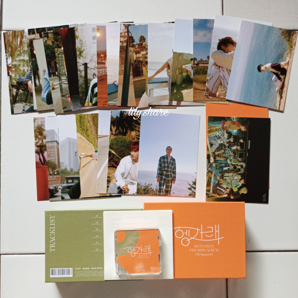 (sharing) Seventeen Kihno Henggarae (Journey of Youth) 7th Mini Album Heng:garae
