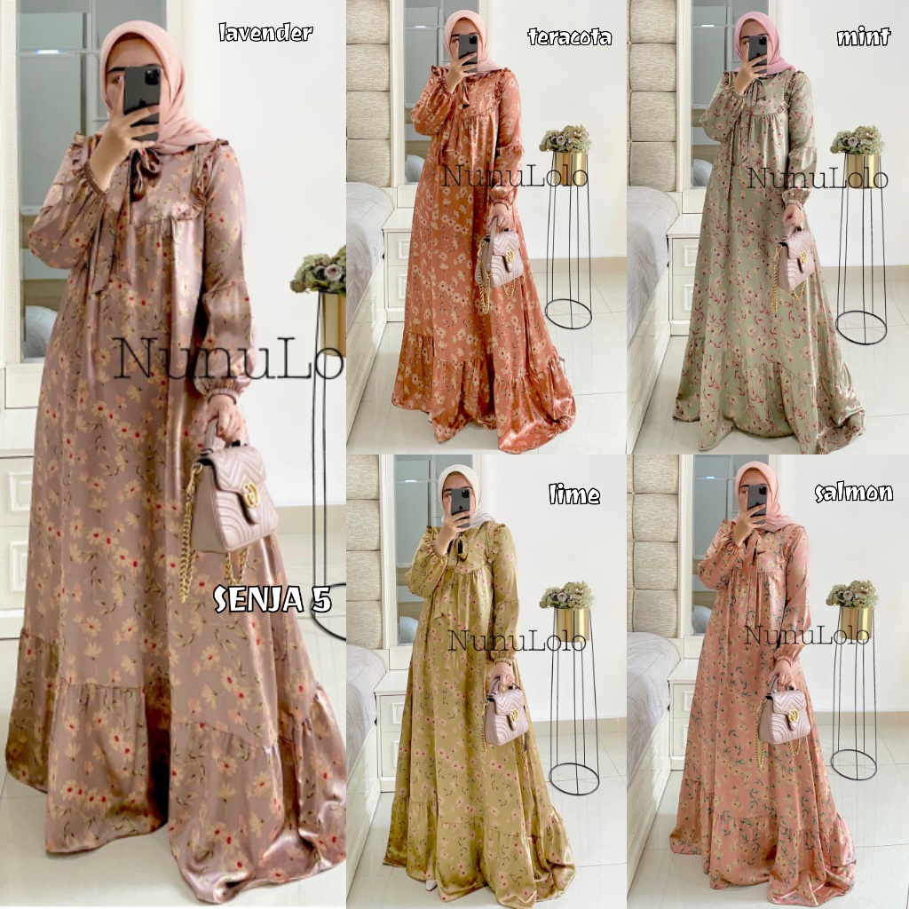 Gamis SENJA 5 Original by NUNULOLO