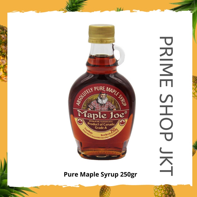 

Maple Joe Syrup 250gr Canada Sirup Maple Kanda