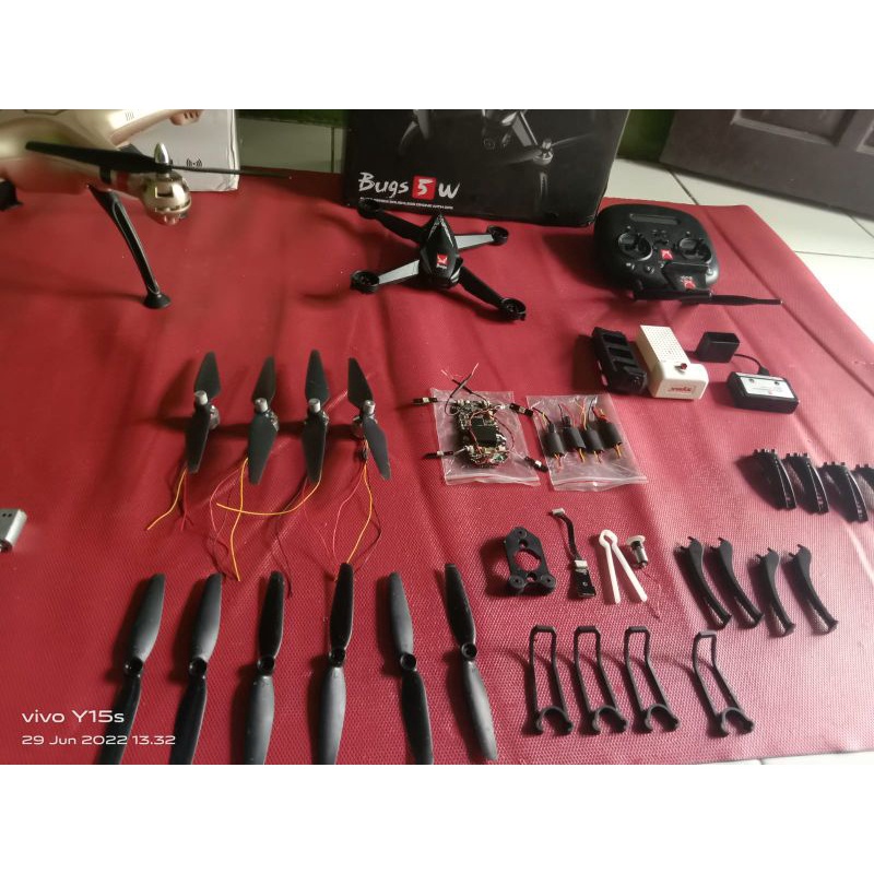 SPAREPART DRONE MJX B5W OLD
