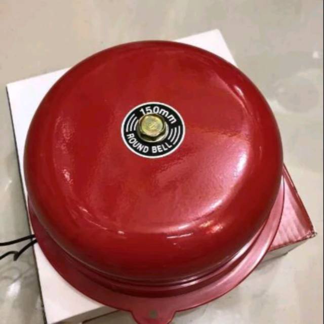 Bel kring sekolah fire alarm pabrik 150mm 150 mm