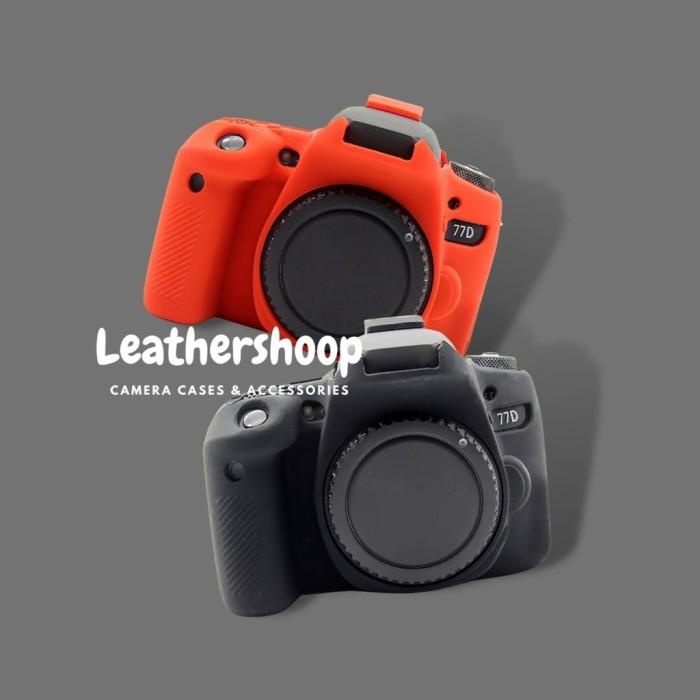 Cover Canon EOS 77D Softcase Rubber Body Bag