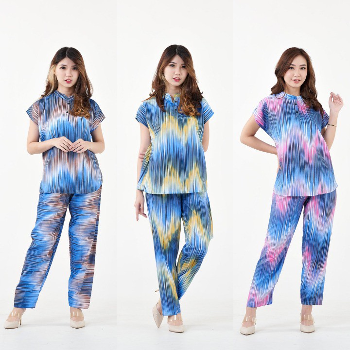 IZANY Piyama Dewasa One Set Aeon / Daily Set Aeon L Lengan Pendek Allsize RAYON DISCHART