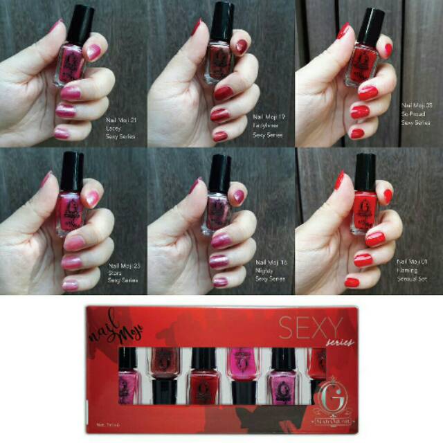 Madame Gie Nail Moji Sexy series [ecer satuan]