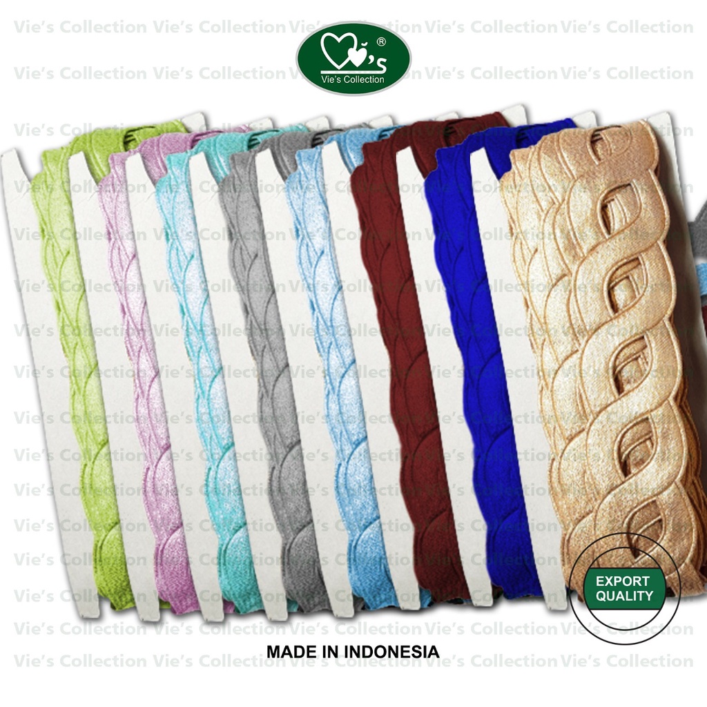 Renda Vies Collection Rantai Besar-1 rol-lebar 1cm aksesoris garmen hiasan
