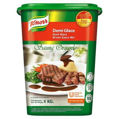 Jual Knorr Demi Glace Brown Sauce 1 Kg / Saus Demi Glace Dalam Bentuk