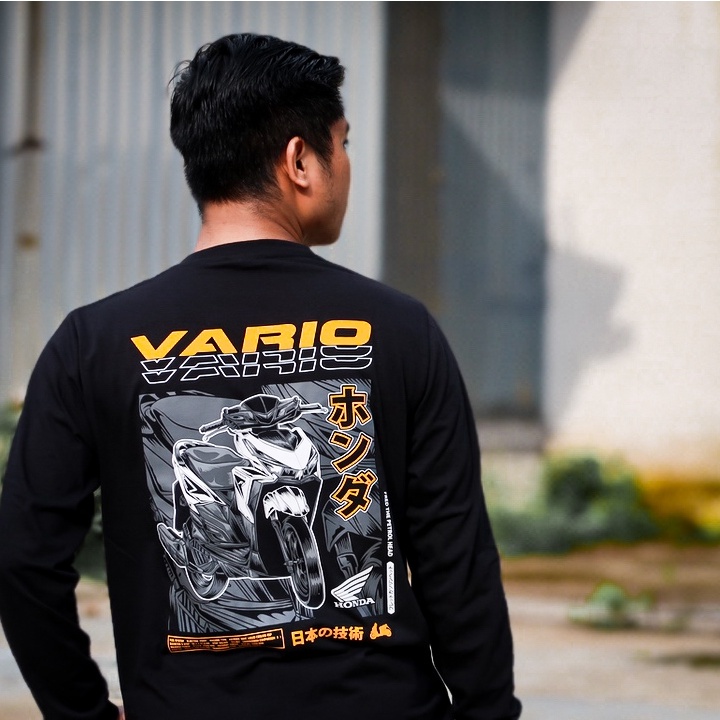 Kaos Honda Vario 125cc Original FTPH Long Sleve