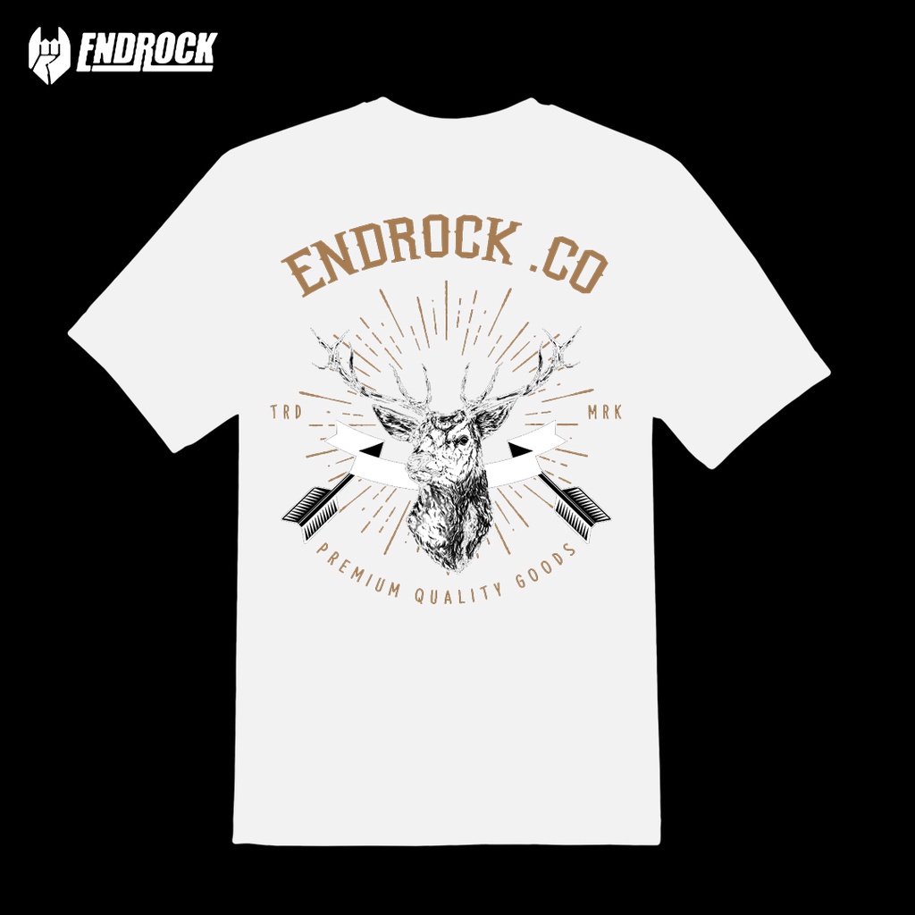 Kaos Distro Original Endrock Tema Deer