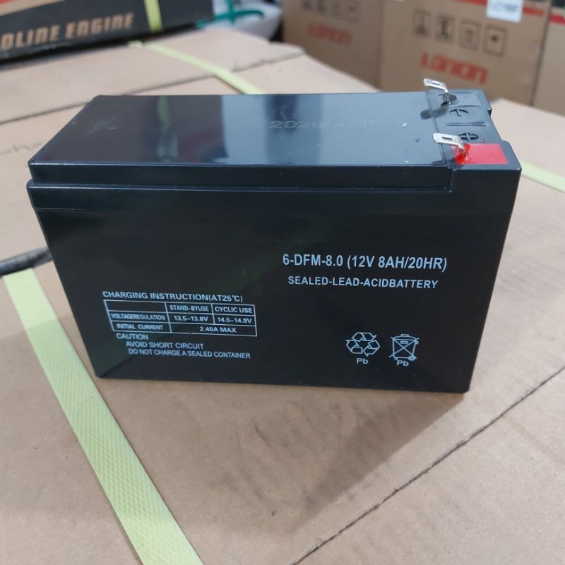 Baterai Aki Sprayer Elektrik Fortech/Kisuba/Kairos