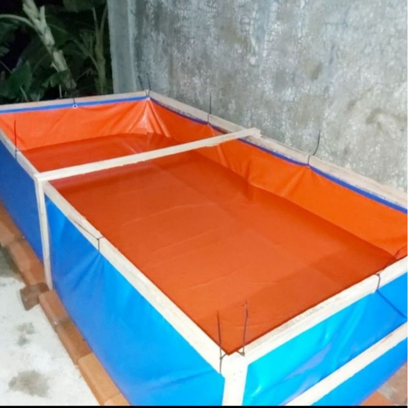 terpal kolam ikan 200x100x50 a12 korea super