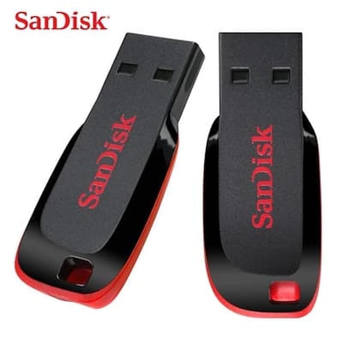 Flasdisk Sandisk Cruzer Blade 64Gb USB 2.0 Flash Drive 0riginal