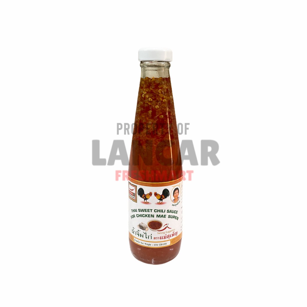 MAE SUPEN THAI SWEET CHILI SAUCE 370 GR / SAUS THAI MANIS PEDAS 370GR