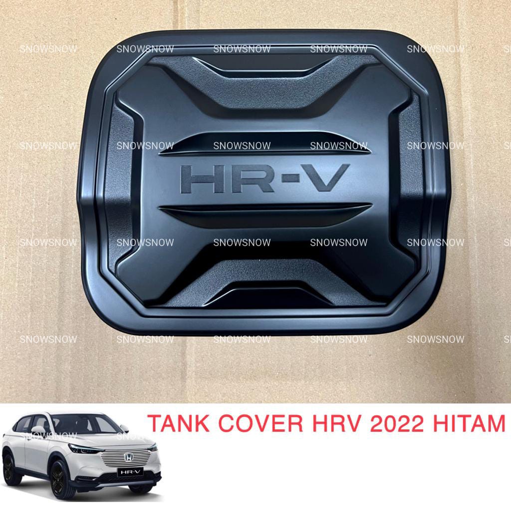 Tank Cover Honda HRV 2022 2023 UP Hitam Chrome