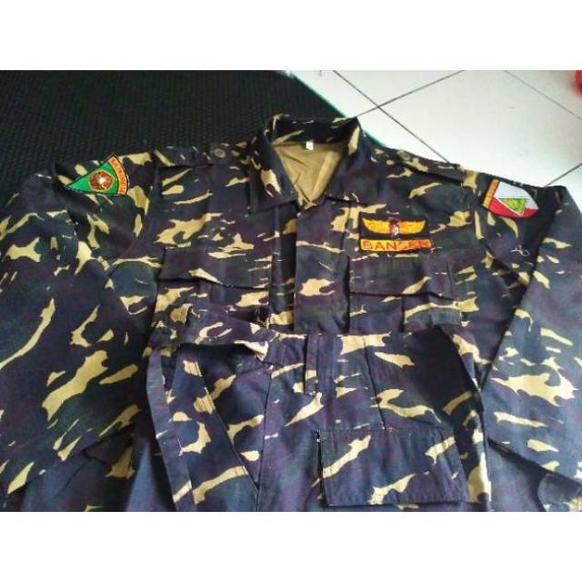 Pdl Banser Loreng nasional|seragam banser jumbo|pdl banser murah|pdl banser kekinian|pdl loreng