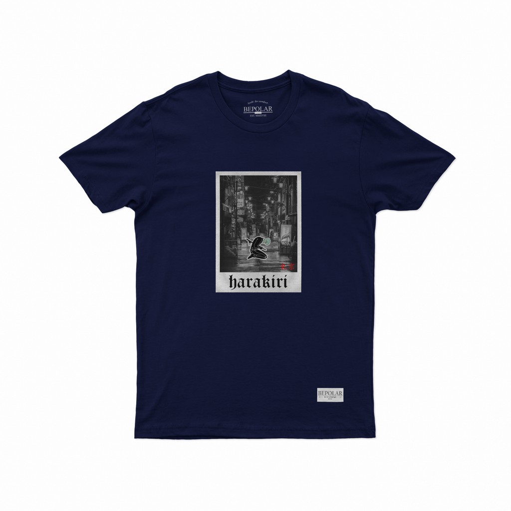 Bepolar Tshirt - HARAKIRI NAVY