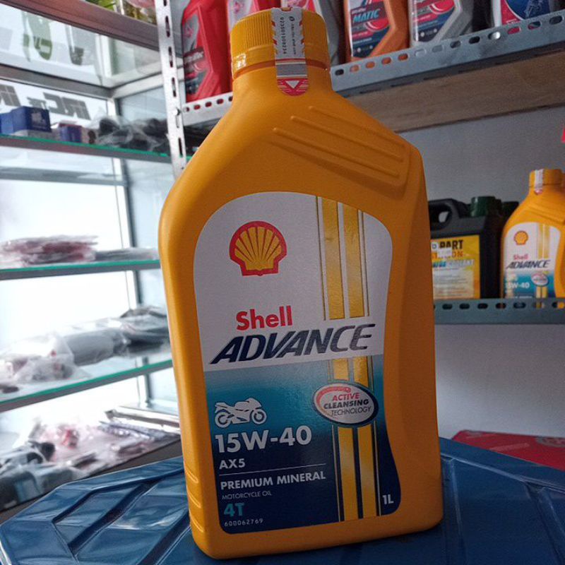 Oli motor 4T shell advance 1liter