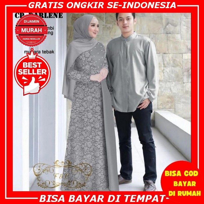 Baju Couple Kondangan / Baju Couple Pasangan/ Baju Couple Muslim/Baju Couple Model Terbaru Kekinian 