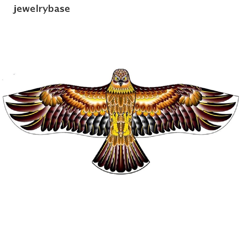 (jewelrybase) Mainan Layang-Layang Bentuk Burung Elang Panjang 1.2m / 100M Untuk Anak / Outdoor