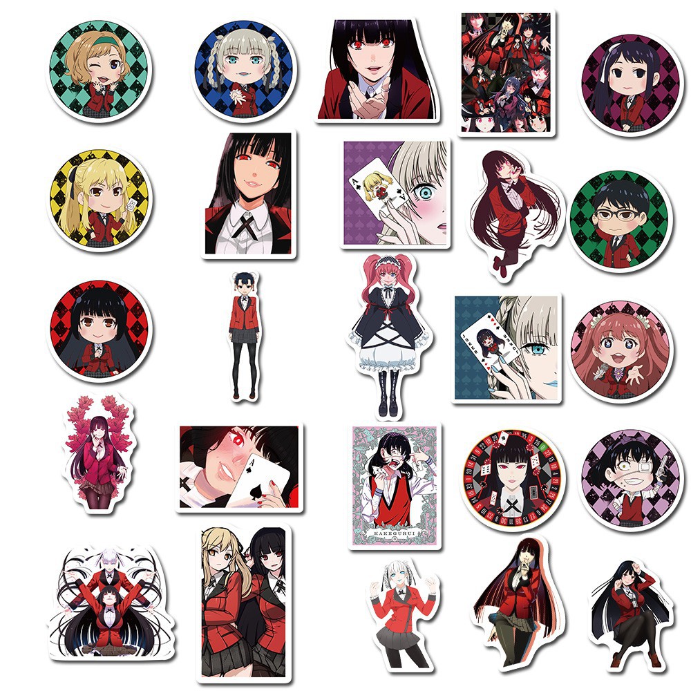 KAK001 – Sticker / Stiker Anime Jepang Kakegurui