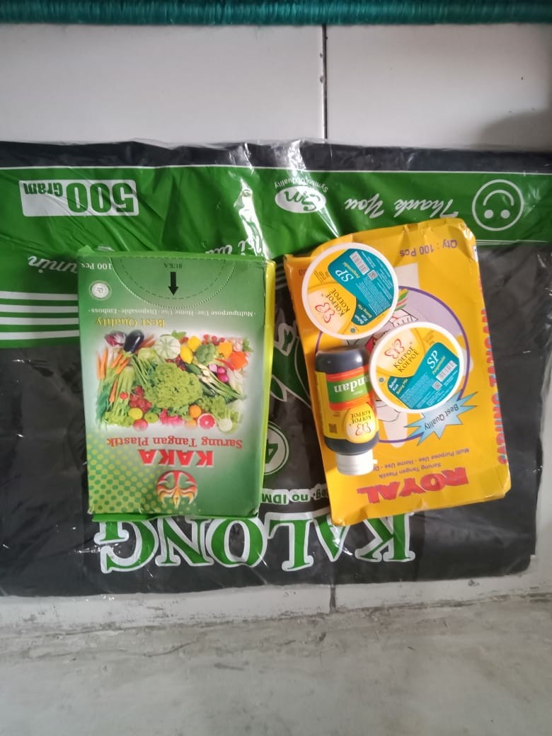 Kantong Plastik Kresek Hitam 40 Kalong