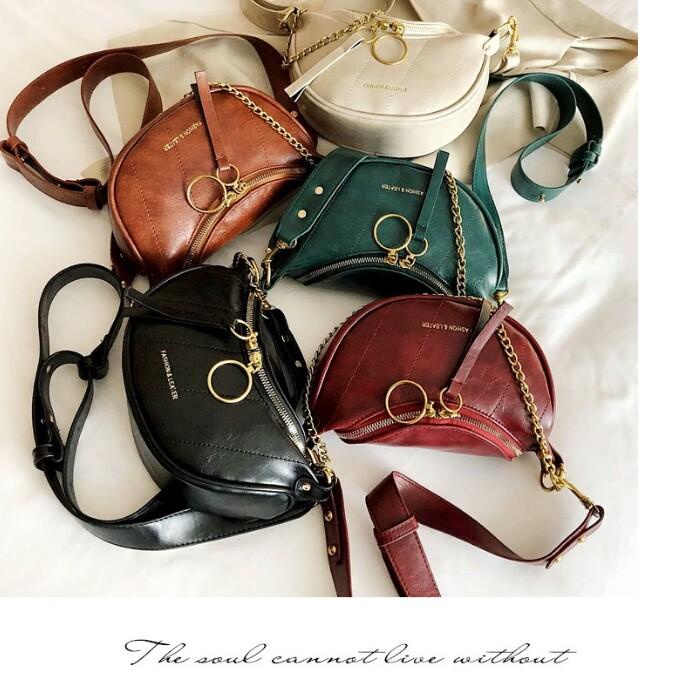 ♟ Tas Waistbag Wanita Import Tas Pinggang CR7165 CR7367 LT1745 EL5053 Tas Jakarta ♧