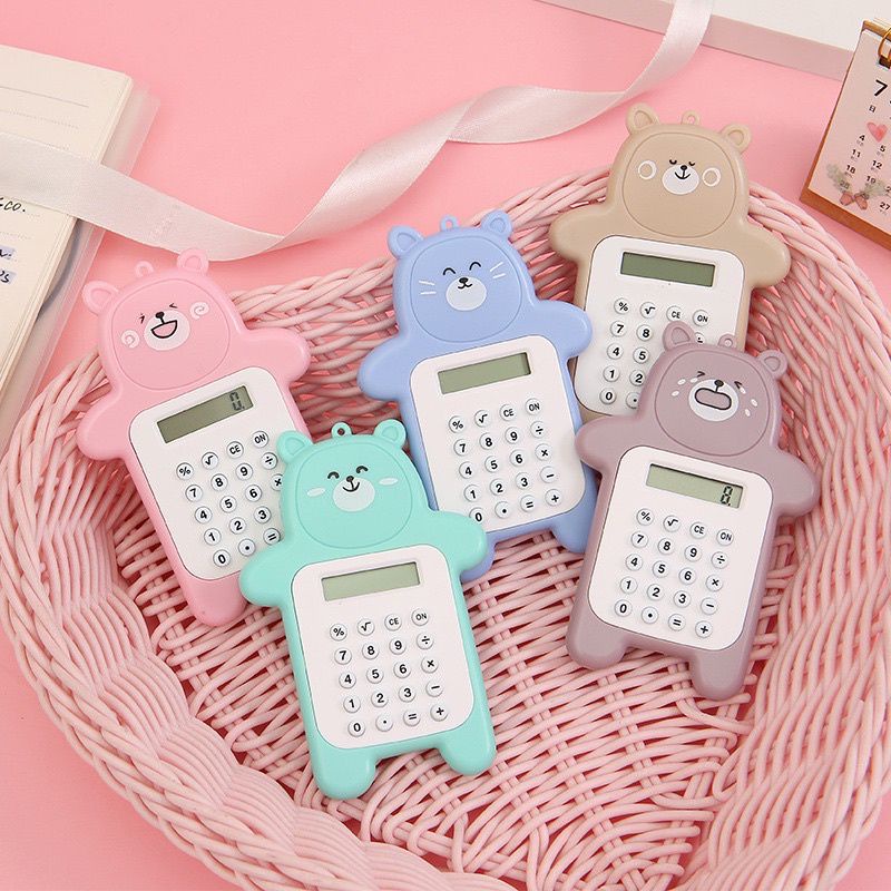 

Kalkulator 8 Digit Mini Portable/Motif Tombol Karet/Sekolah/Stationary (Random)