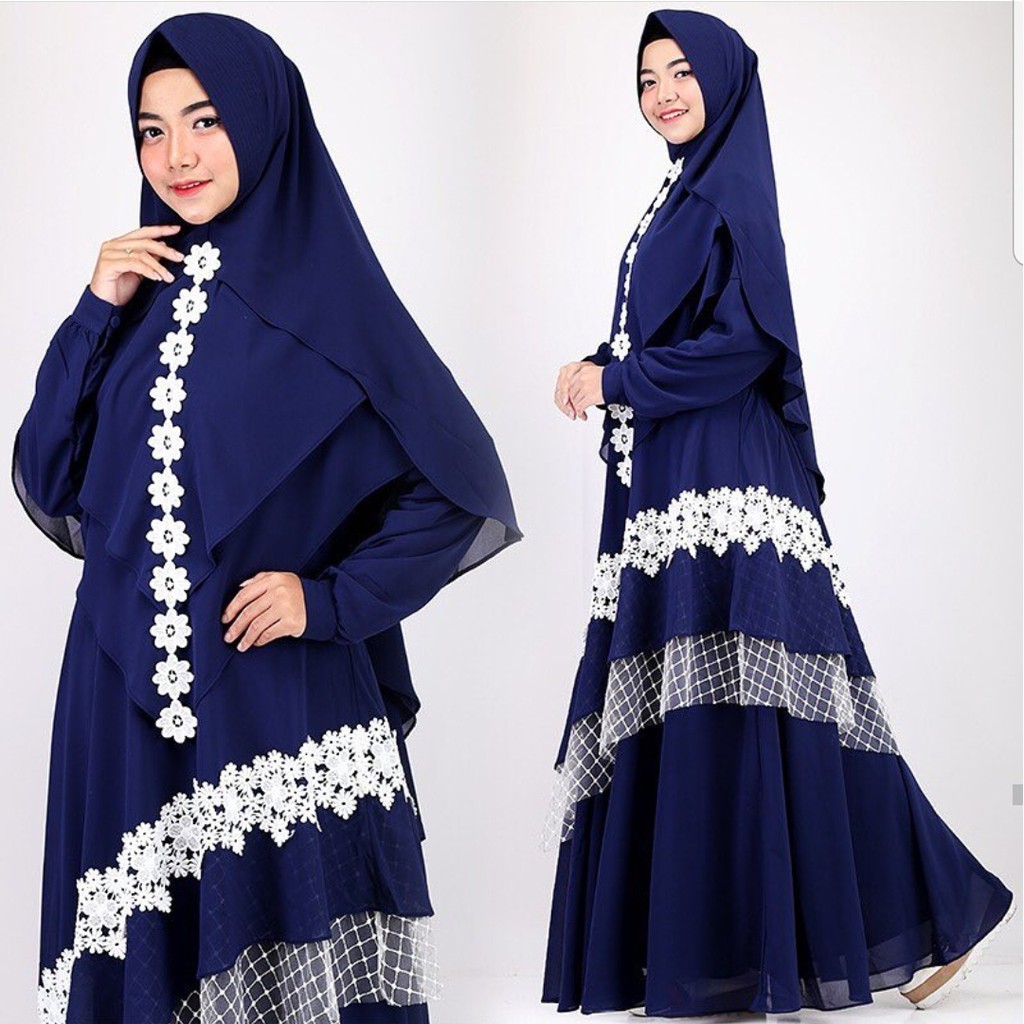 BISA COD | GAVAPUTRI SYARI SET HIJAB | BAJU GAMIS WANITA MURAH TERLARIS | FASHION MUSLIM TERBARU-5