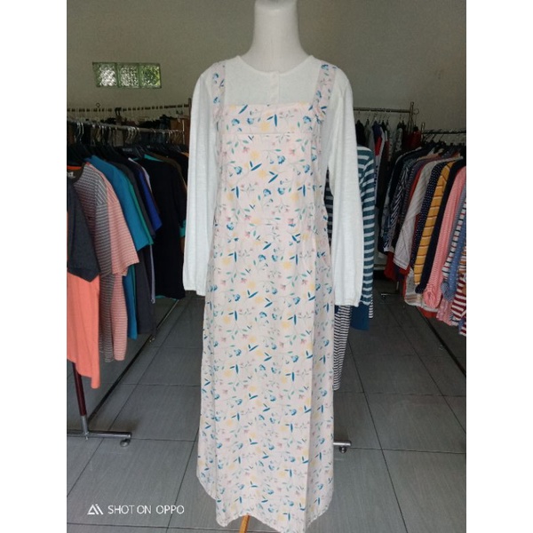 Terbaru Overall Dust Original wanita dewasa size xl ld 108 cm.geser untuk lihat gambar