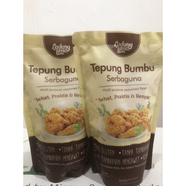 

Tepung Bumbu Serbaguna Gluten Free No MSG Ladang Lima