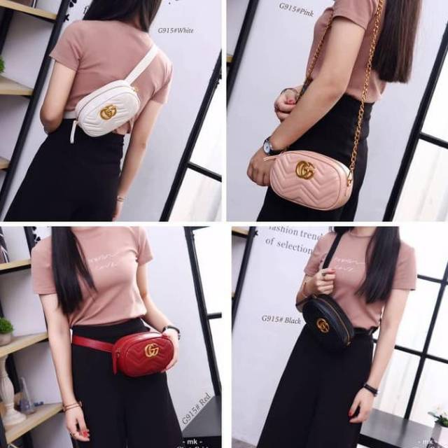 PROMO Bag Nagita WaistBag Tas Pinggang Slingbag 3in1 Tas Bahu Slingbag women bags